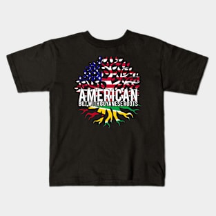 American but with Guyanese Roots! Kids T-Shirt